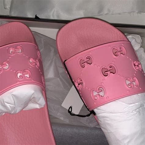 pink gucci slides dupe|le chic street gucci dupe.